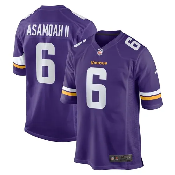 None Game Football Jersey - Purple M | football apparel | NFL Football