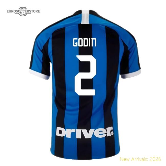 High-Quality 2019-2020 Inter Milan Home Shirt (Godin 2)