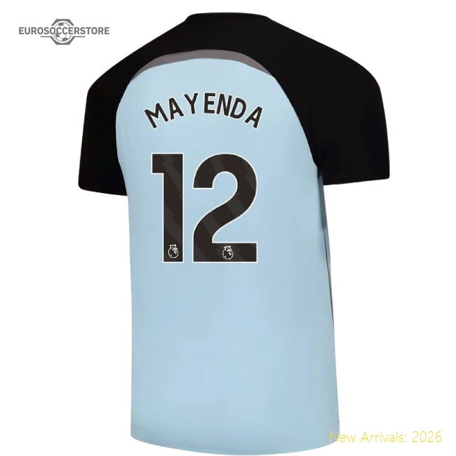 Authentic 2025-2026 Sunderland Training Jersey (blue) (mayenda 12)