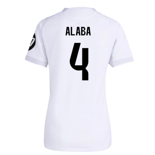 2025-2026 Real Madrid Home First-class Jersey Alaba Performance Fabric