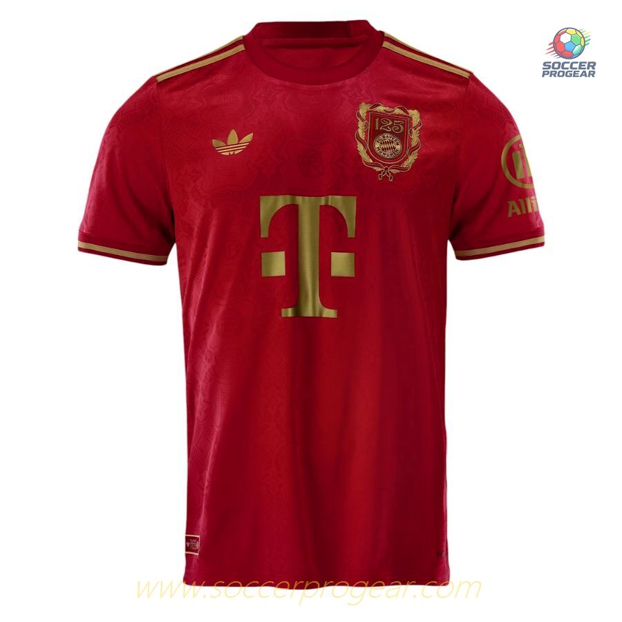 Bayern Munich 125 Years Anniversary Kids Edition Soccer Uniform Soccer Team Shirt