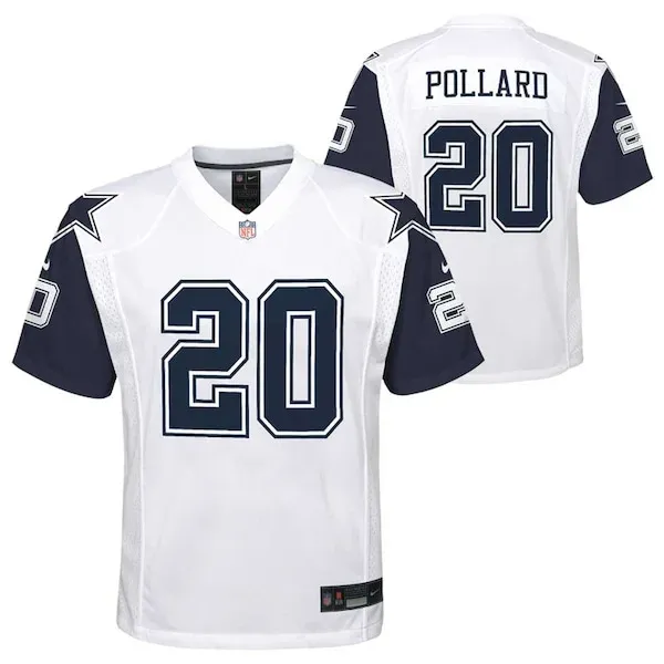 Dallas Cowboys Game Football Jersey - White  | football jersey