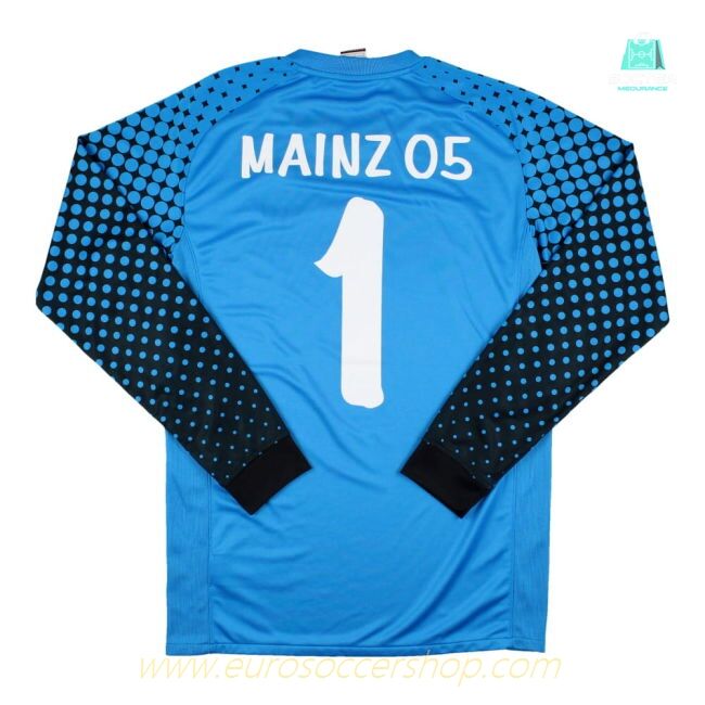 Mainz 2009-10 Long Sleeve Home Goalkeeper Shirt (S) #1 (Mint)
