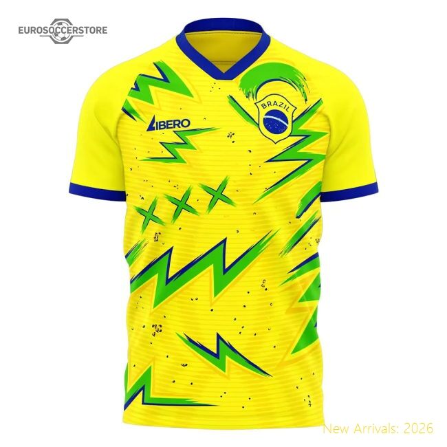 Genuine Football Brazil Jersey - Timeless 2025-2026 Timeless