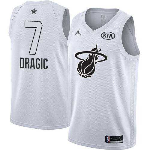 MIA Goran Dragic #7 Professional 2018 Icon NBA Swingman Jersey White