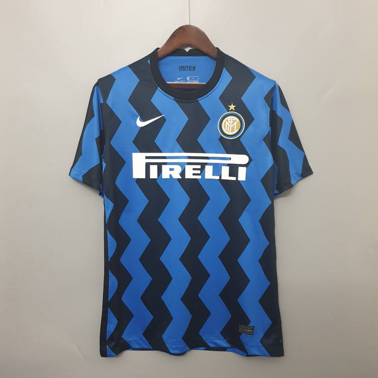 Inter Milan 20-21 Home Blue Soccer Jersey Football Shirt - Official