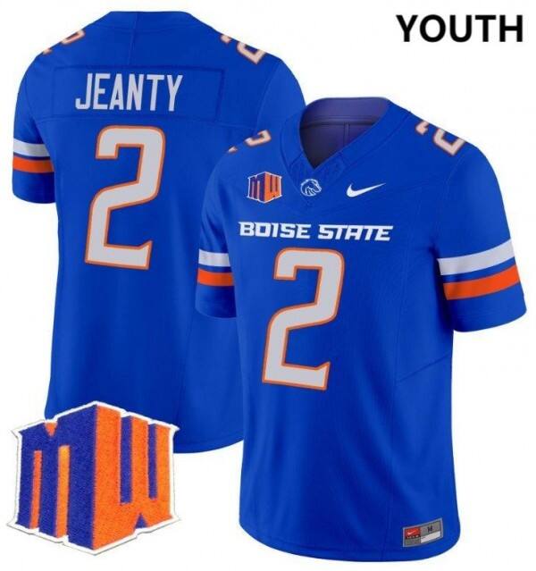 Youth(kids) Ncaa Team Royal Youth #2 Elite Replica - Affordable