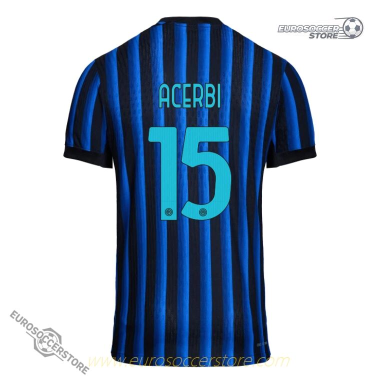 Inter Milan 25-26 Home Jersey (Player Version) - ACERBI 15