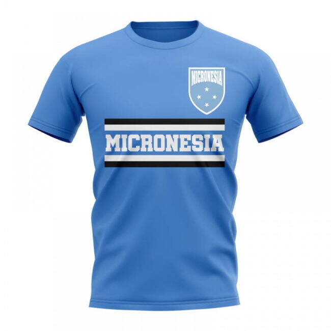 Player Micronesia Core Football Country T-Shirt (Sky) Match