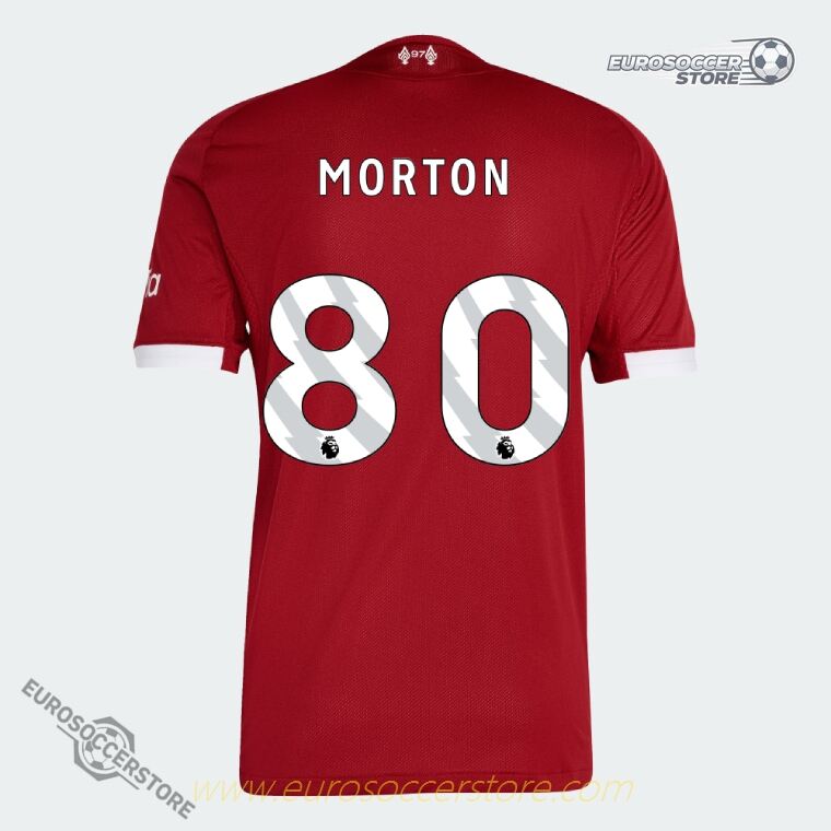 Liverpool 25-26 Home MORTON 80 Football Jersey (Player Edition)