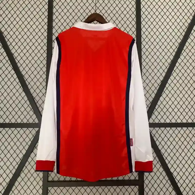1998-1999 Long Sleeve Arsenal Jersey retro kit