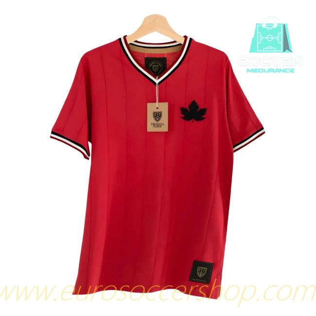 Canada Home Football Shirt Authentic