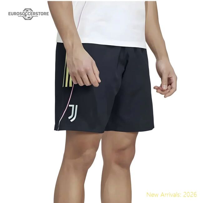 Luxury 2025-2026 Black And Whites Downtime Football Shorts (black)