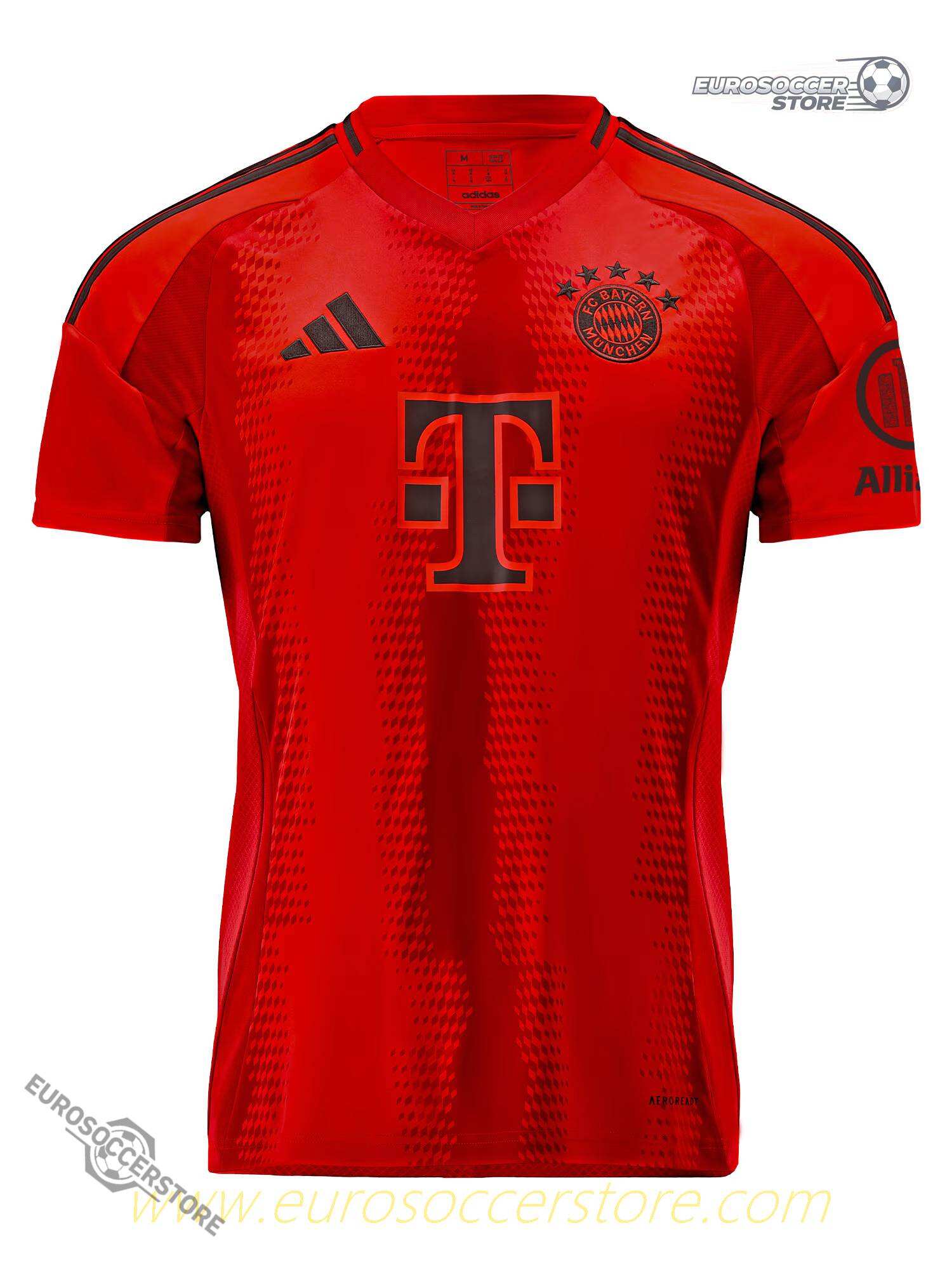 Bayern Munich's Upamecano 2 Home Jersey for the 24-25 season.