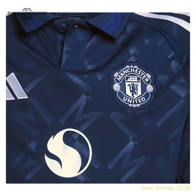 Official 2024-2025 Man Utd Long Sleeve Away Shirt (kids) (ronaldo 7