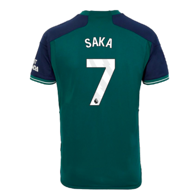 2023-2024 Arsenal Third Shirt (Saka 7) (Limited Edition)