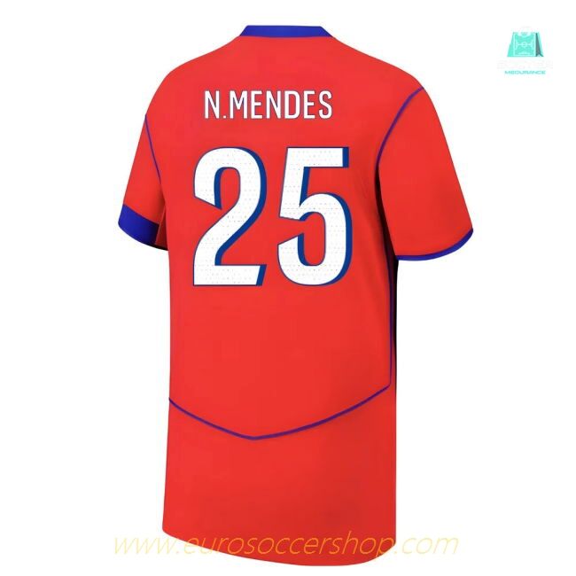 2025-2026 PSG Third Shirt (Kids) (N.Mendes 25)