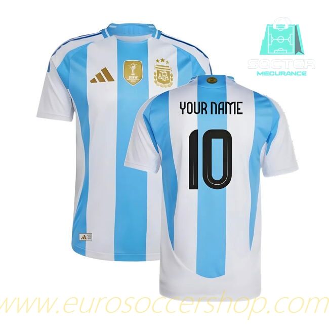 2024-2025 Season Genuine Argentina Home (Personalized)