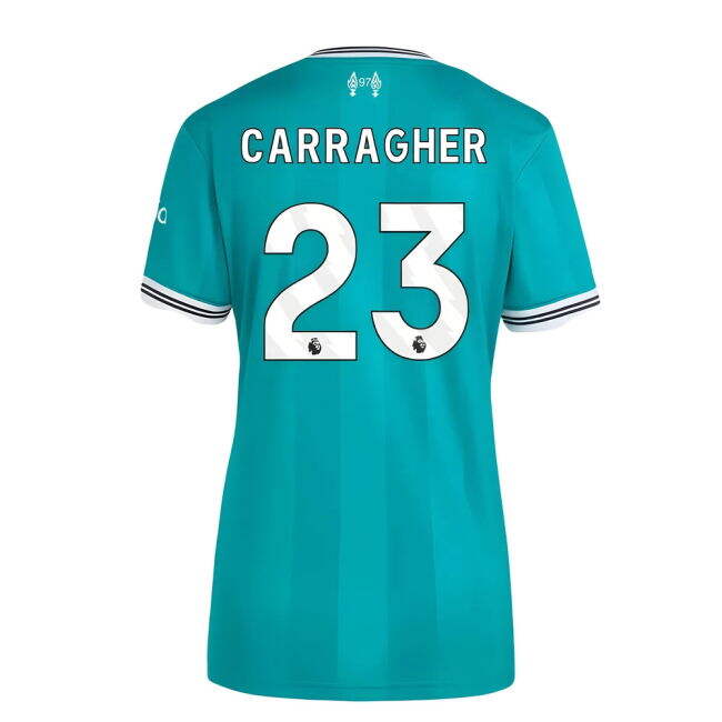 2025-20 Liverpool Official Third Football Kit Carragher #23 L M Wom...