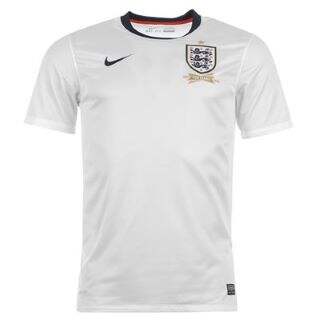 2013 England Home White Jersey ShirtPlayer Version - Official Replica