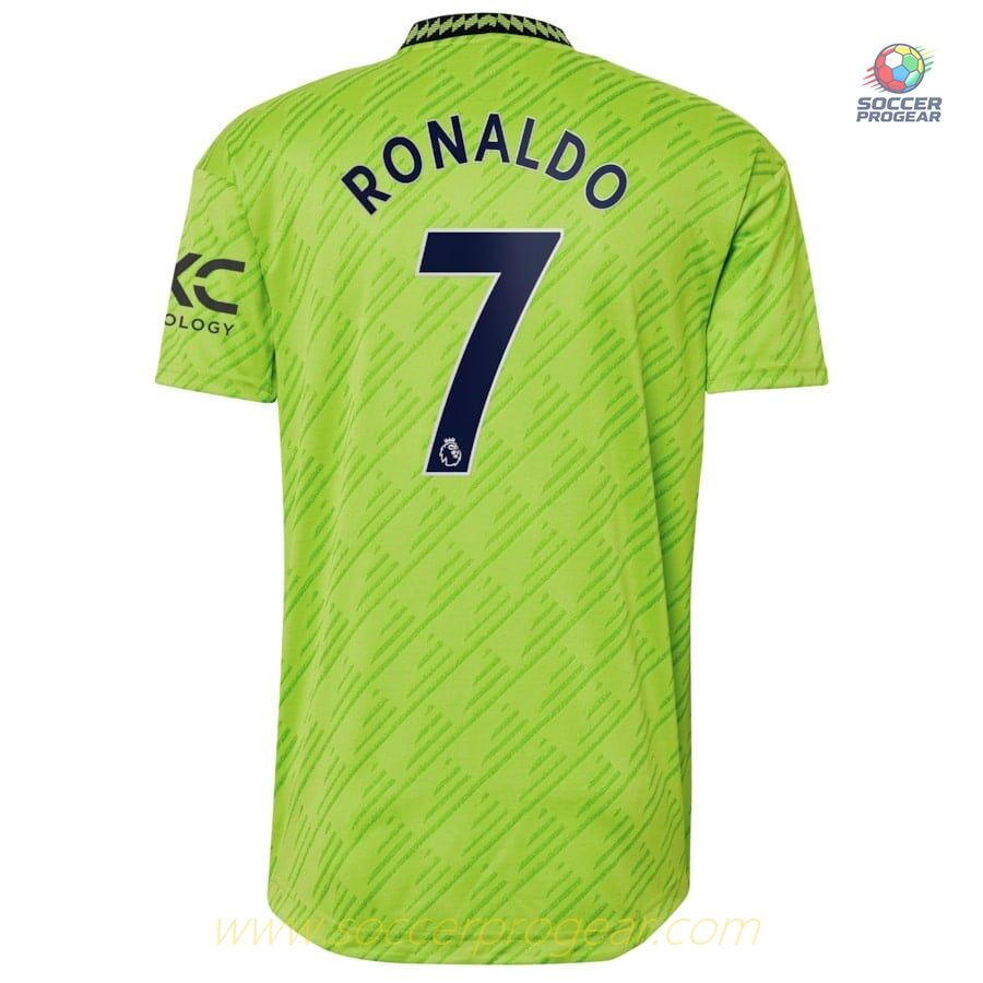 MANCHESTER UNITED EPL THIRD CHILD JERSEY 22 23 RONALDO