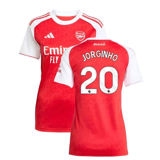2025-20 Arsenal Adidas Home Football Jersey Jorginho 20 L M Women S