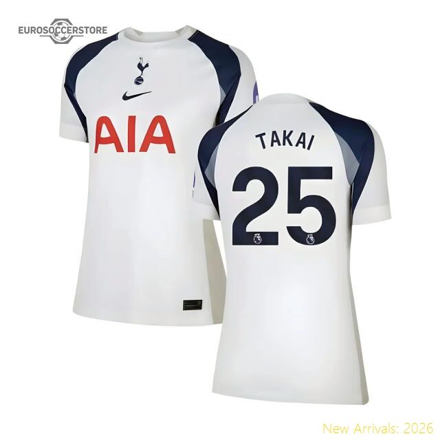 2025-2026 Thfc Home Shirt (womens) (takai 25) - Fantastic Value