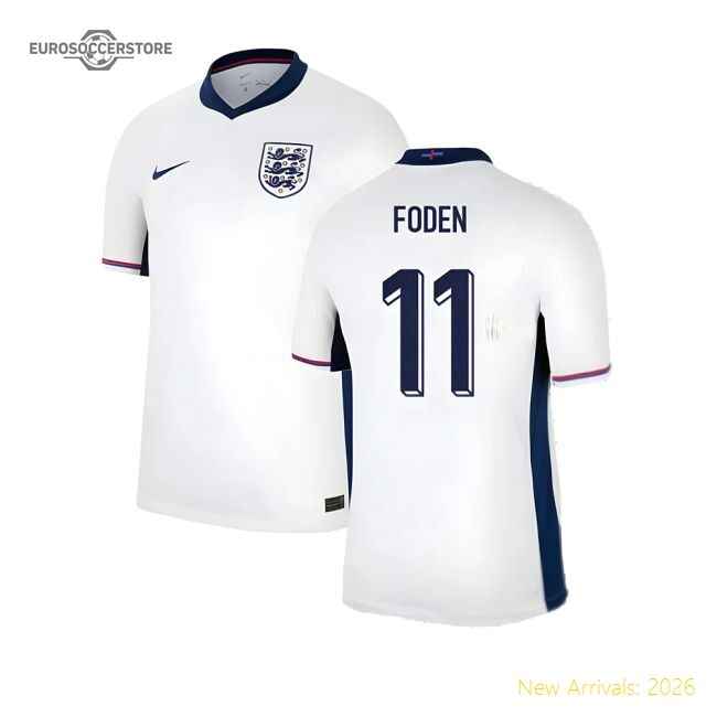 England 2024-2025 Home Jersey - Authentic Stretchable Movement