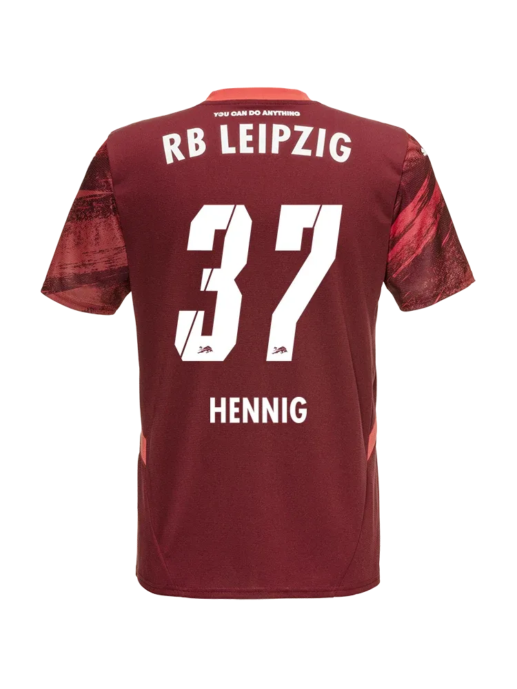 RB Leipzig 24-25 Season HENNIG 37 Away Version Football Jersey