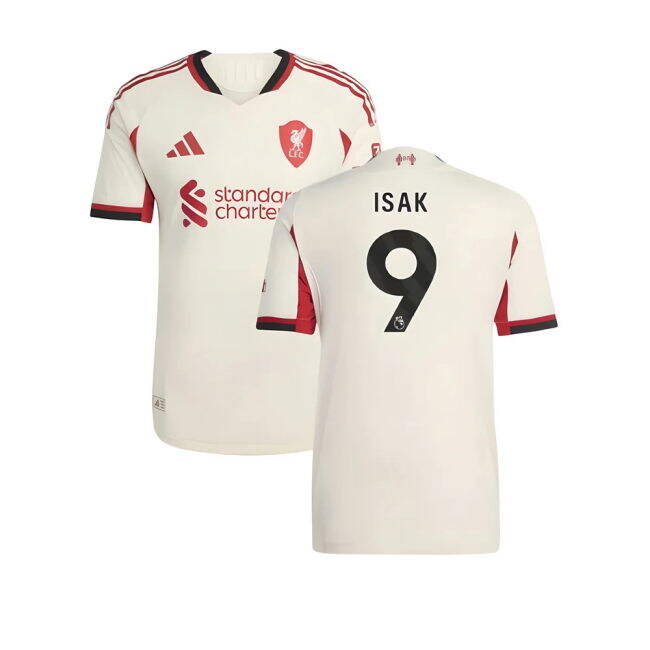 2025-2026 Liverpool Authentic Away Kit (Womens) (Isak 9)