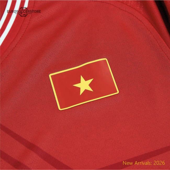 Exceptional 2023-2024 Vietnam Home Jersey - Fan Collection