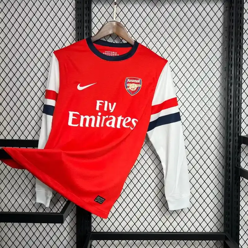 2012-2013 Long Sleeve Arsenal Jersey retro kit