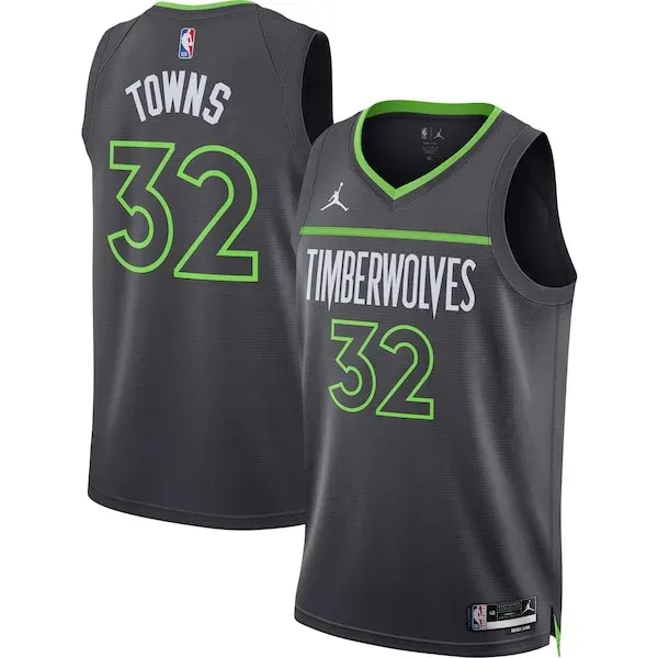 Authentic Karl-Anthony Towns MIN Basketball Jersey - Team Colors