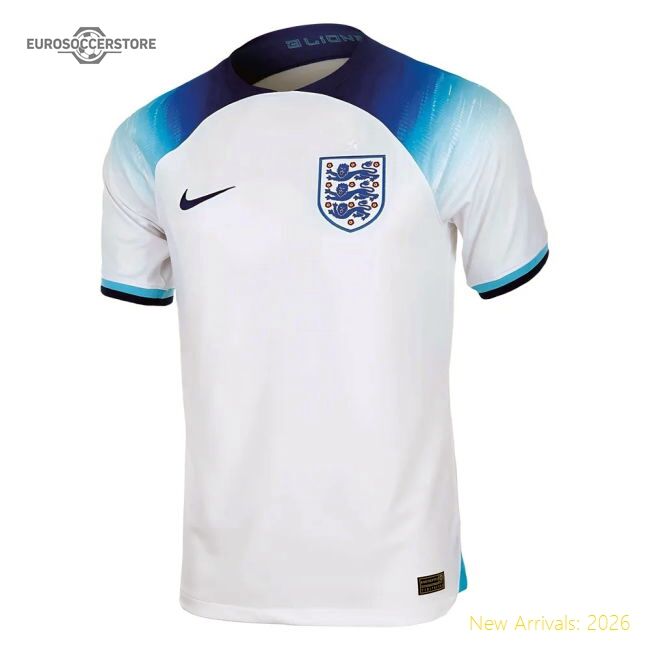 High-performance England 2022-2023 Home Jersey (eng Slim