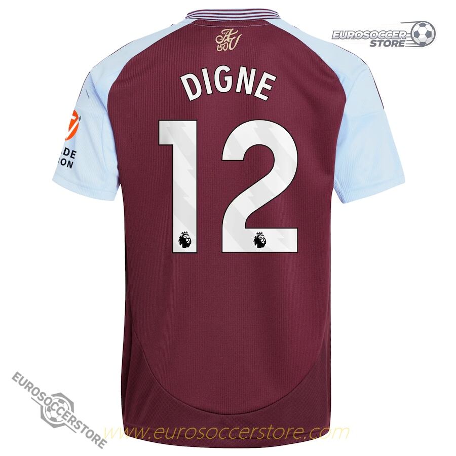 Aston Villa 24-25 Home Jersey Digne 12