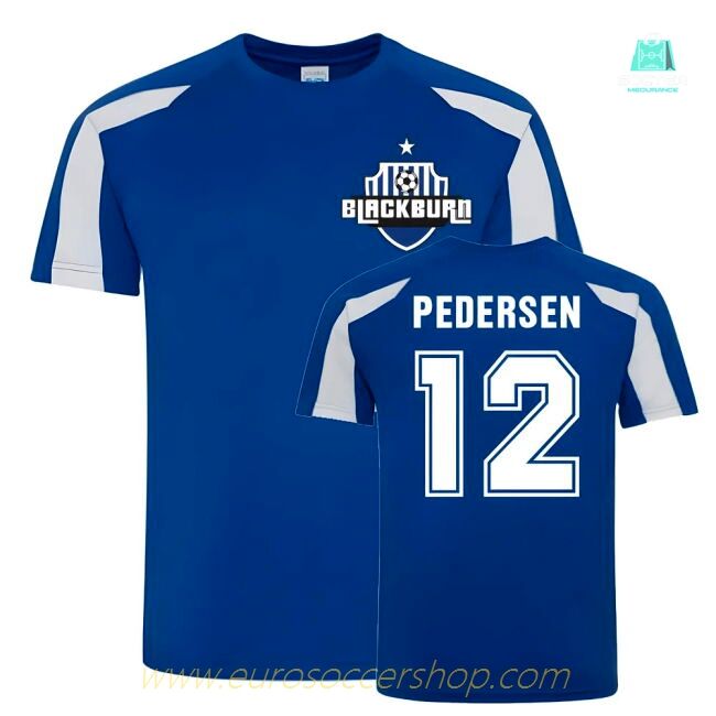 Morten Gamst Pedersen Blackburn Rovers Sports Training Jersey (Blue)