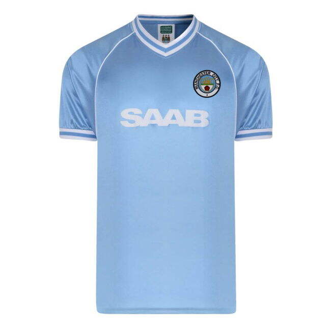 Manchester City Soccer Club Trendy Home Team Kit (City 1982)