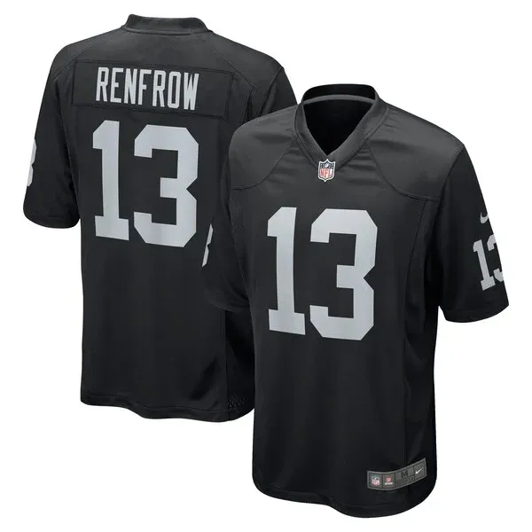 None Hunter Renfrow Game Jersey - Black | NFL Player Jersey | NFL Foot