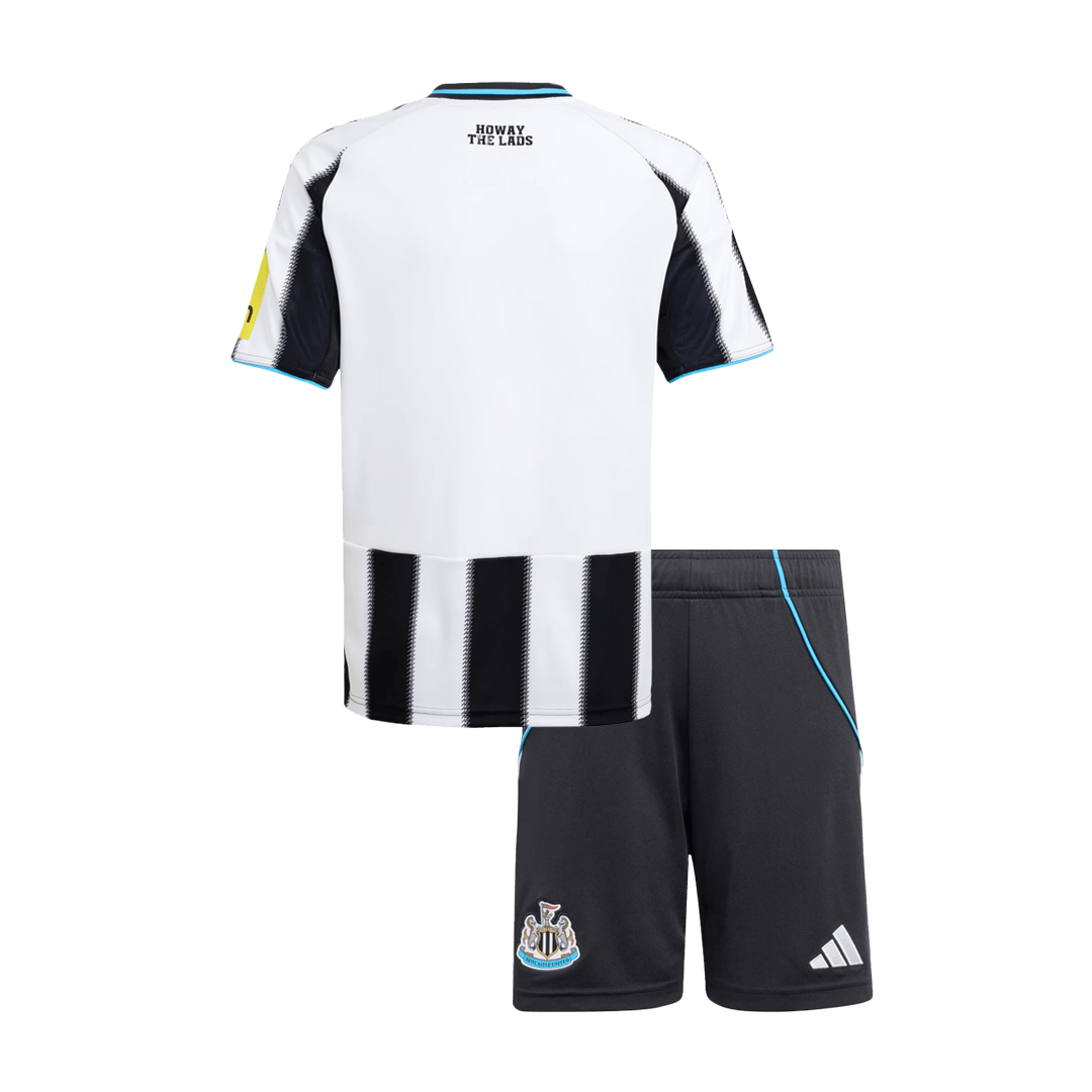 Newcastle United Home Kids Soccer Jerseys Kit 2025/26