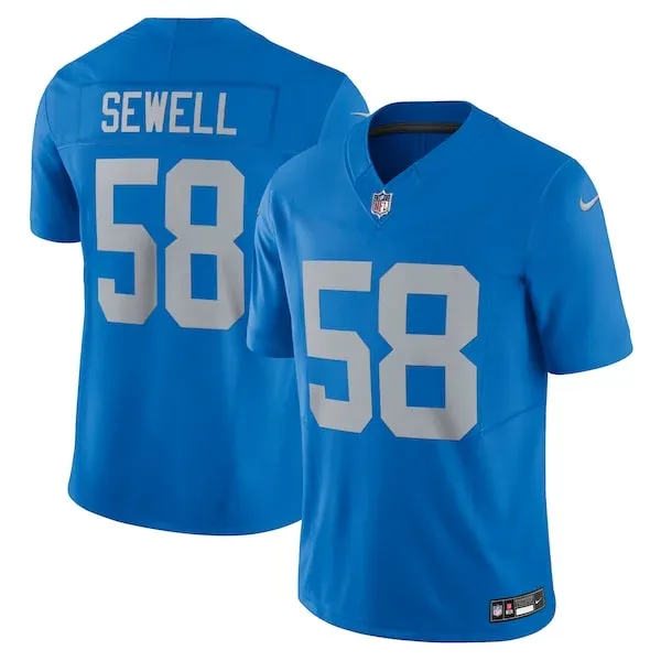 None Penei Sewell Limited Jersey - Blue | NFL Player Jersey | NFL Foot