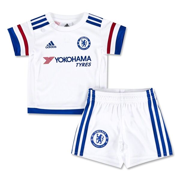 Kids Chelsea 2015-16 Away Soccer KitShortsShirt - Official Replica