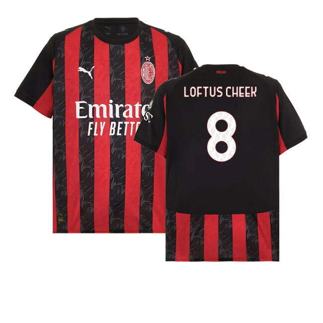 Superior Rossoneri L. Cheek #8 New Season Official Merchandise (v7)