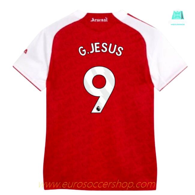 2025-2026 Arsenal Authentic Home Shirt (Womens) (G.Jesus 9)