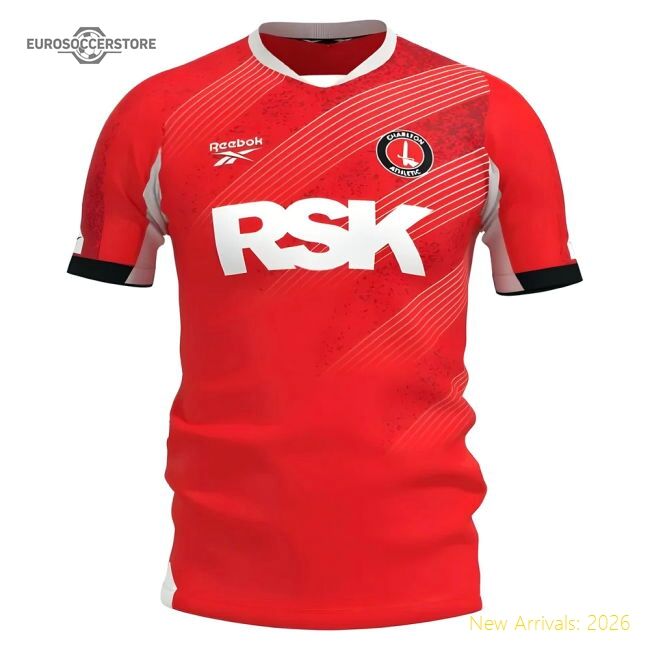 2025-2026 Charlton Athletic Home Shirt - Reasonable Price