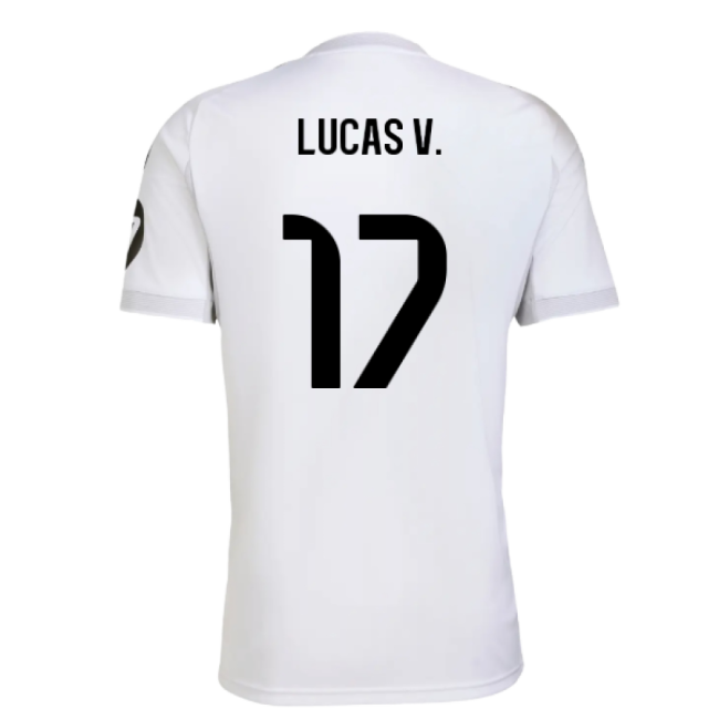 2025-2026 RM Home Football Shirt (Lucas V. 17) Moisture Wicking