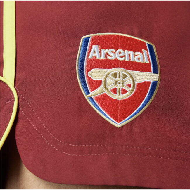2024-2025 Arsenal UBP Shorts (Noble Maroon)