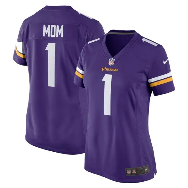 None Game NFL Jersey - Purple | High-Quality Football Apparel