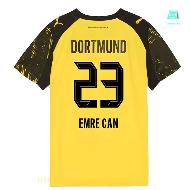 2025-2026 Borussia Dortmund Home Shirt (Kids) (Emre Can 23)