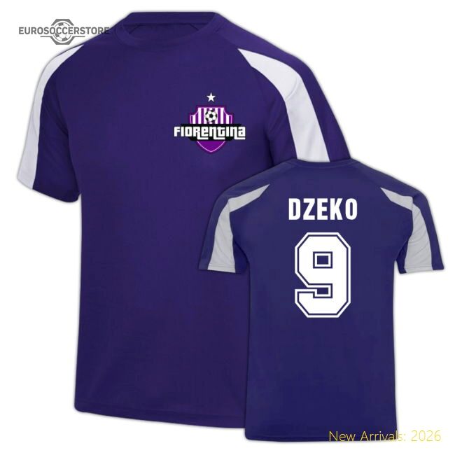 Match-Day Edin Dzeko Fiorentina Sport Training Jersey (Purple)