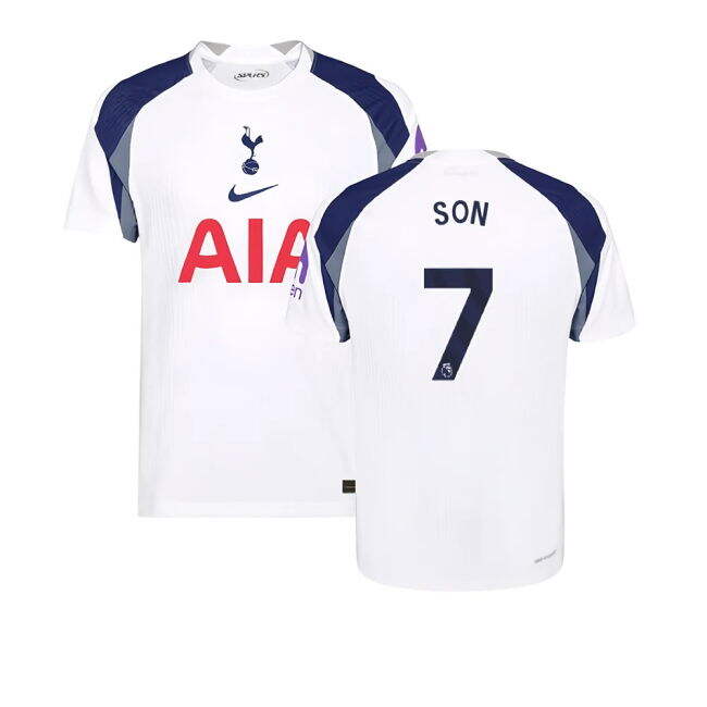 2025-2026 Tottenham Hotspur Authentic Home Kit (Son 7)